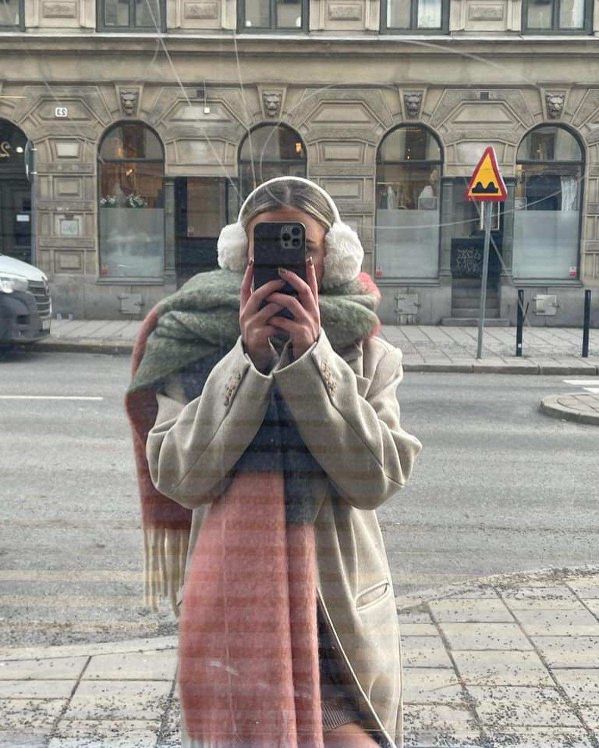 목도리는 크게 크게🧣💗 이미지2