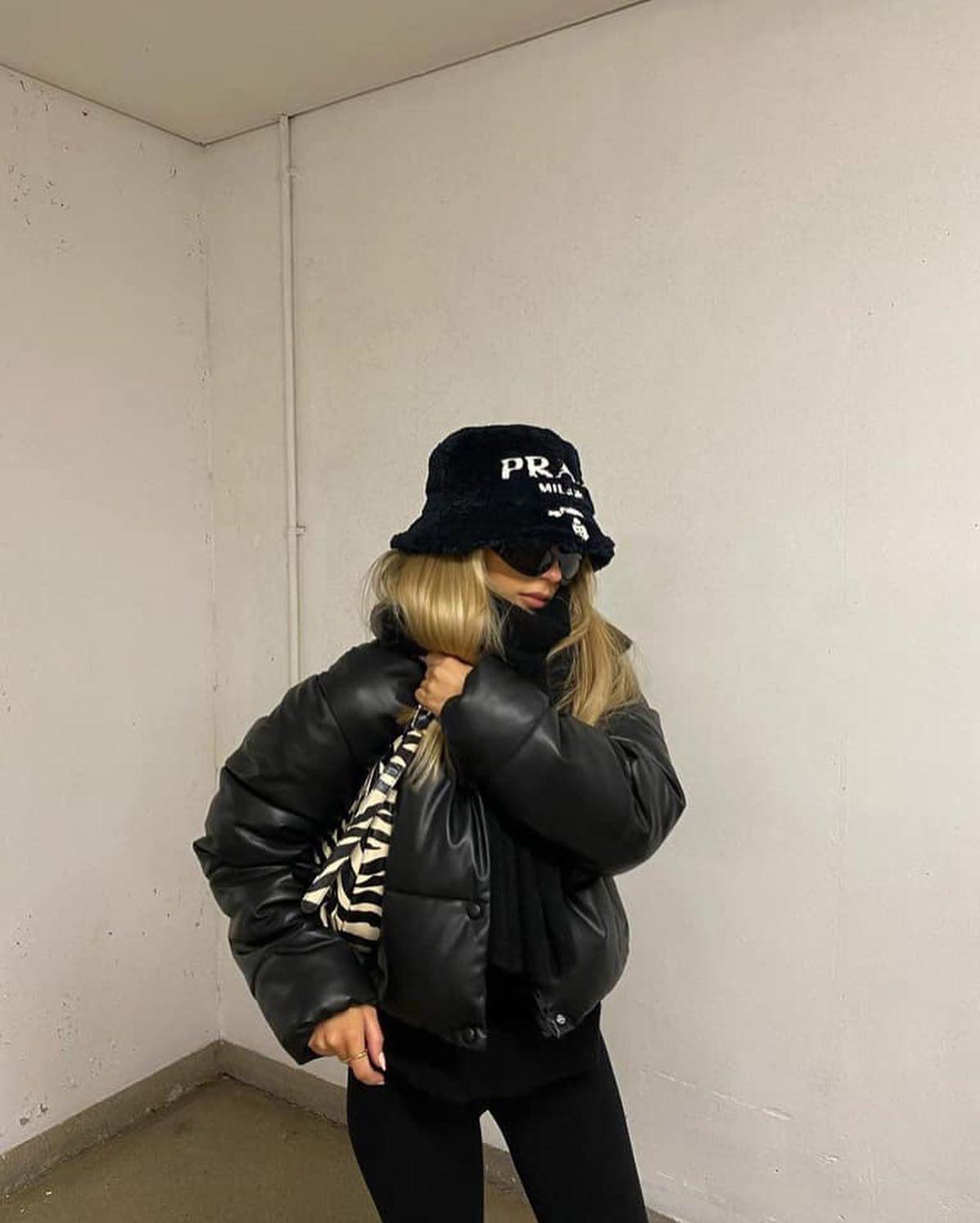 패피라면 레더패딩😍🖤 이미지5