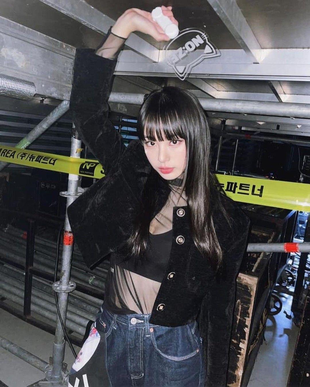 요즘 예뻐 보여 긴생머리👀🖤 이미지