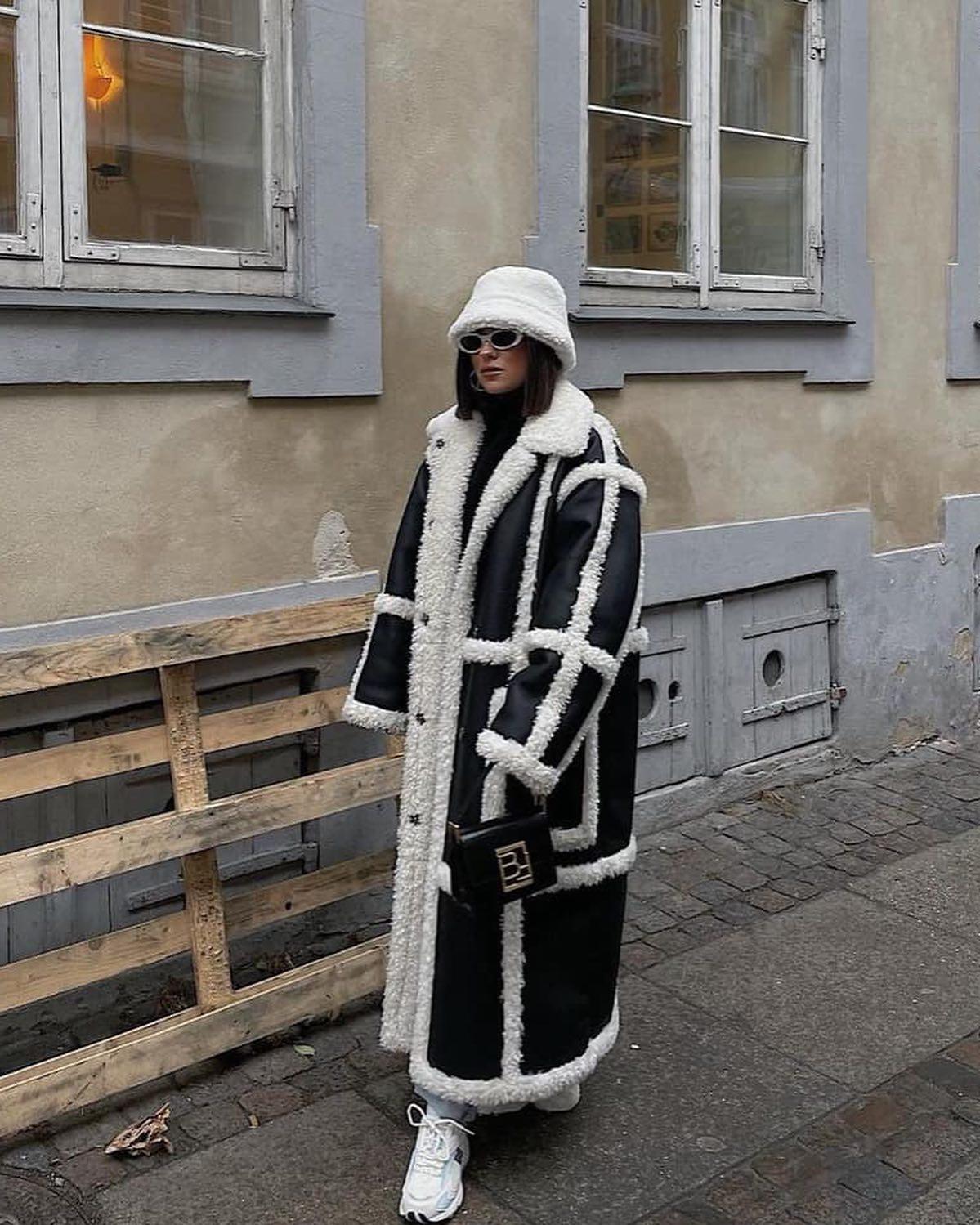 은근 귀여운👀 퍼코트🦓 이미지1