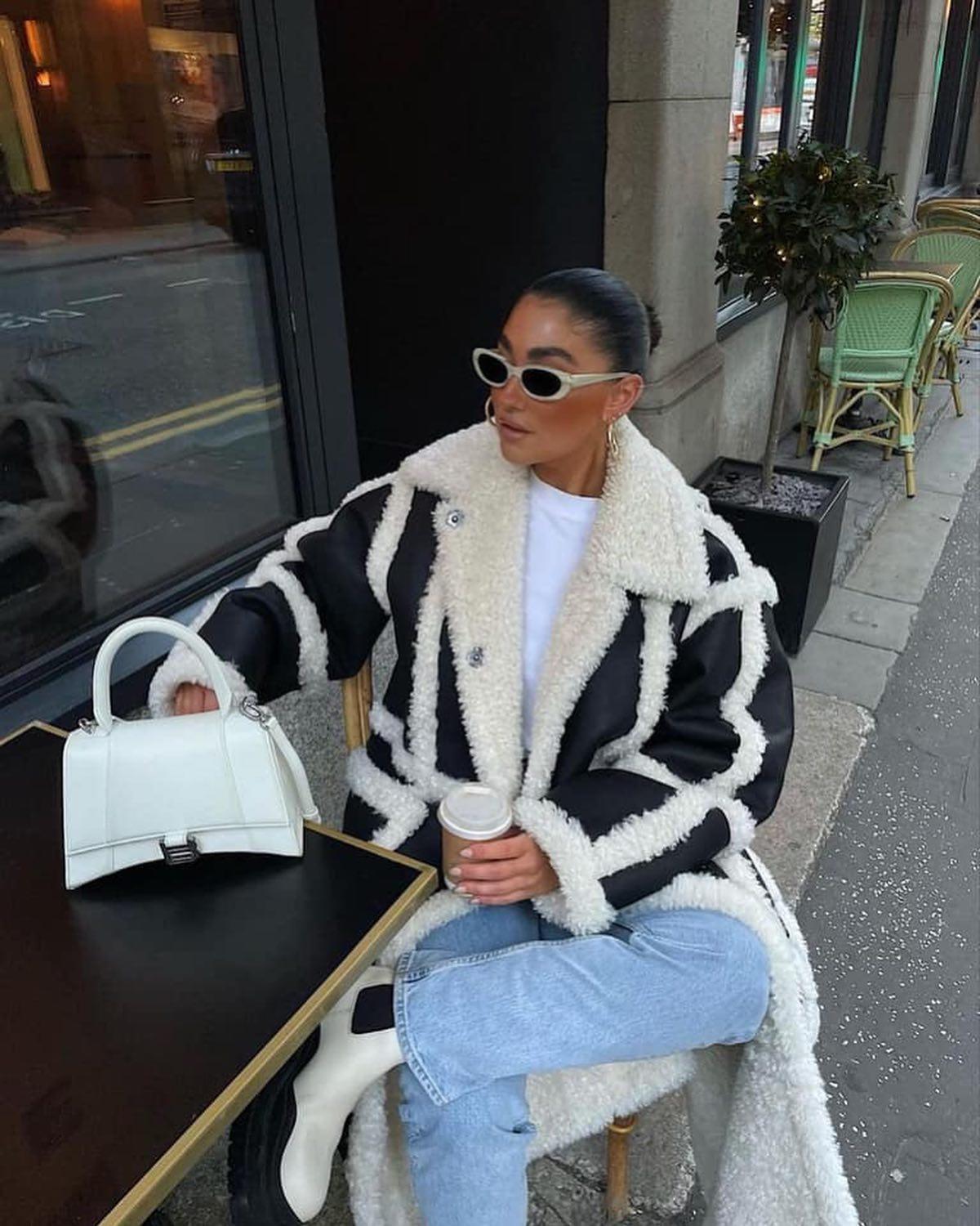 은근 귀여운👀 퍼코트🦓 이미지6