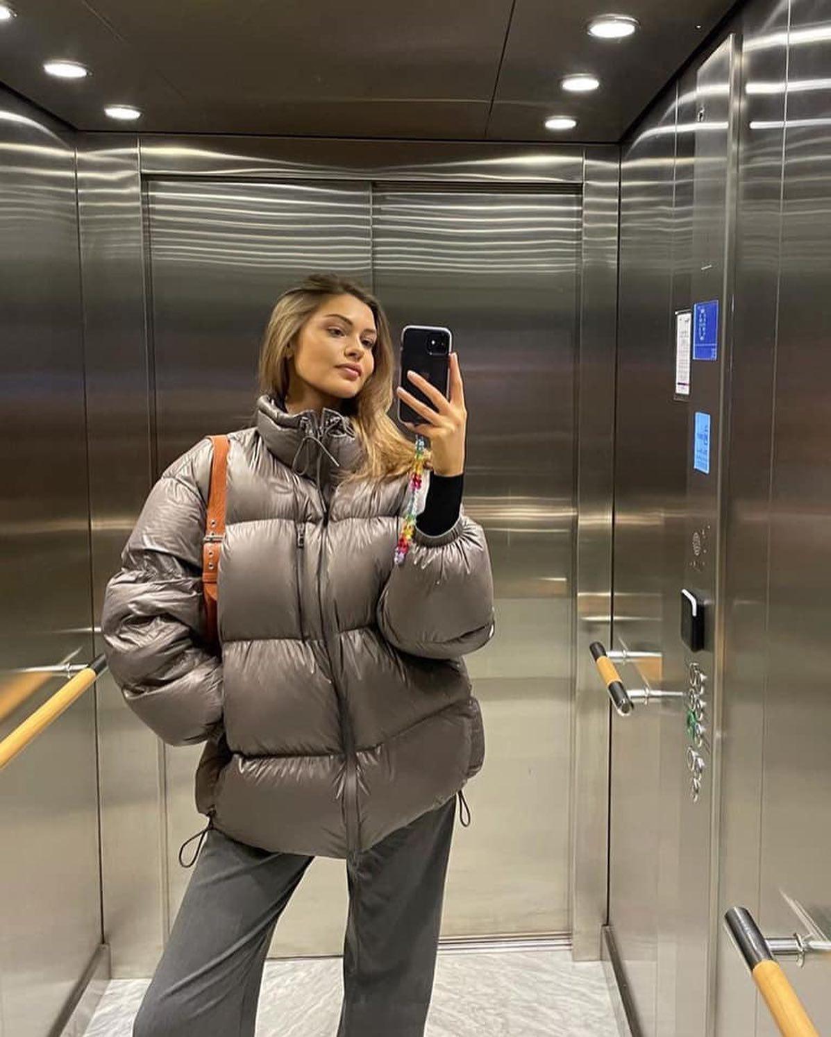 글로시한 패딩이 좋아💛🖤 이미지7