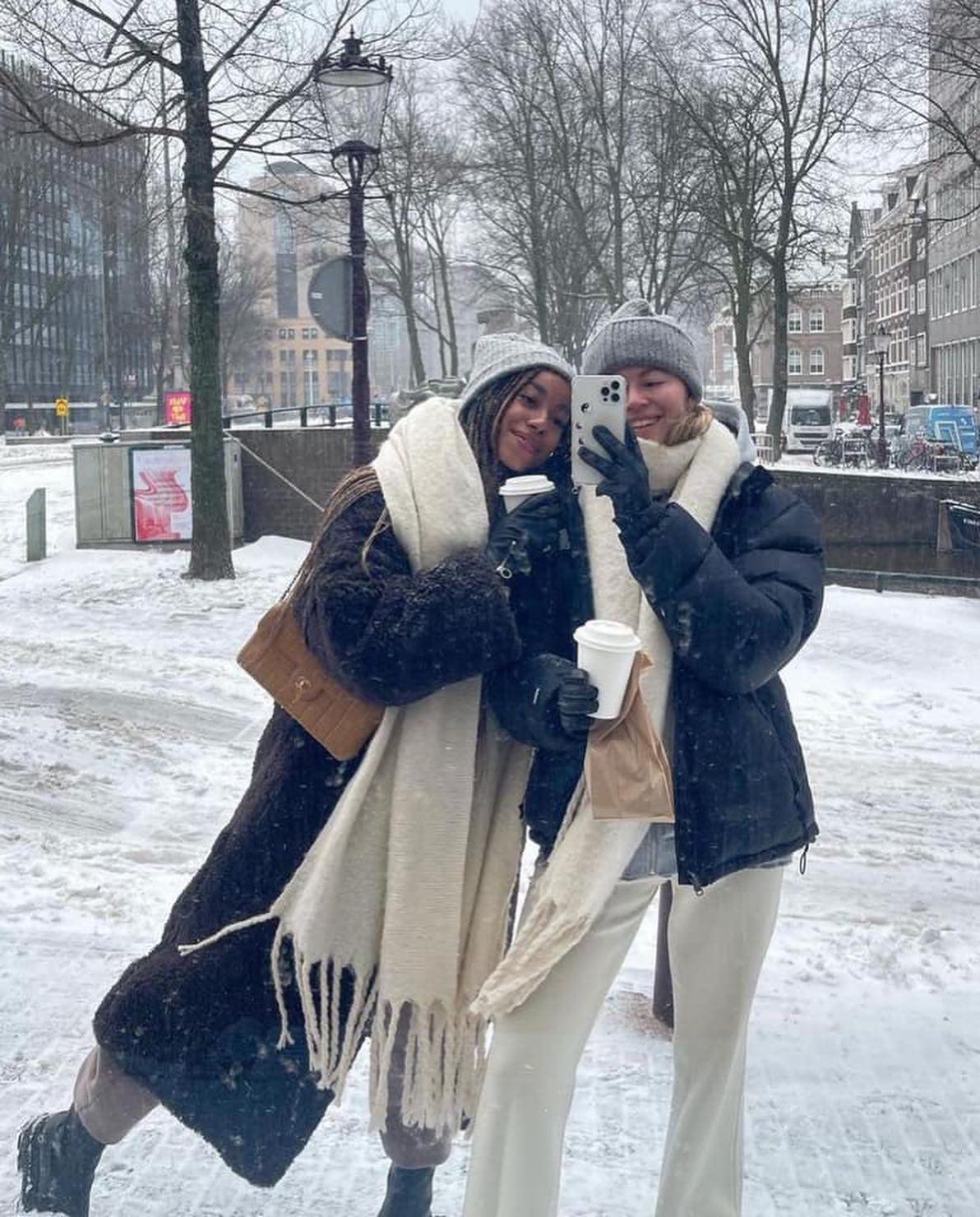 겨울 데일리룩@함께해👭🏻🖤 이미지6