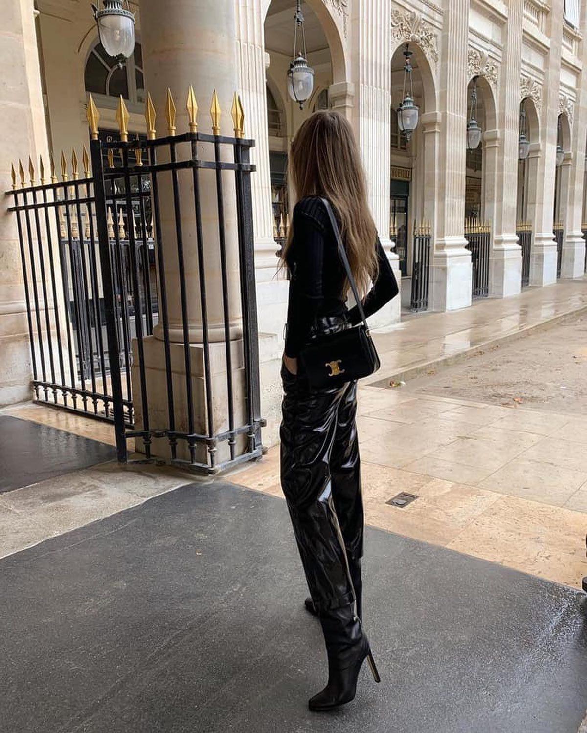 레더팬츠 코디@요렇게🖤 이미지4