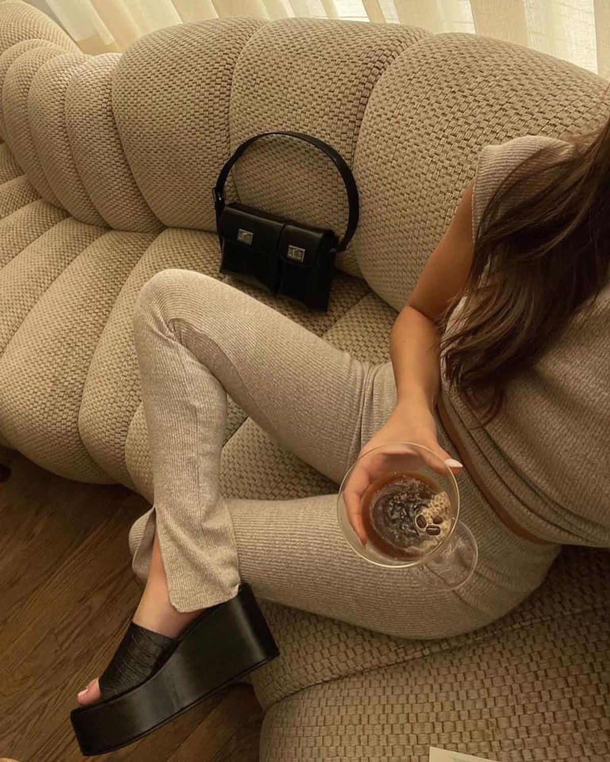 포근 니트팬츠@도전🧶💛 이미지3