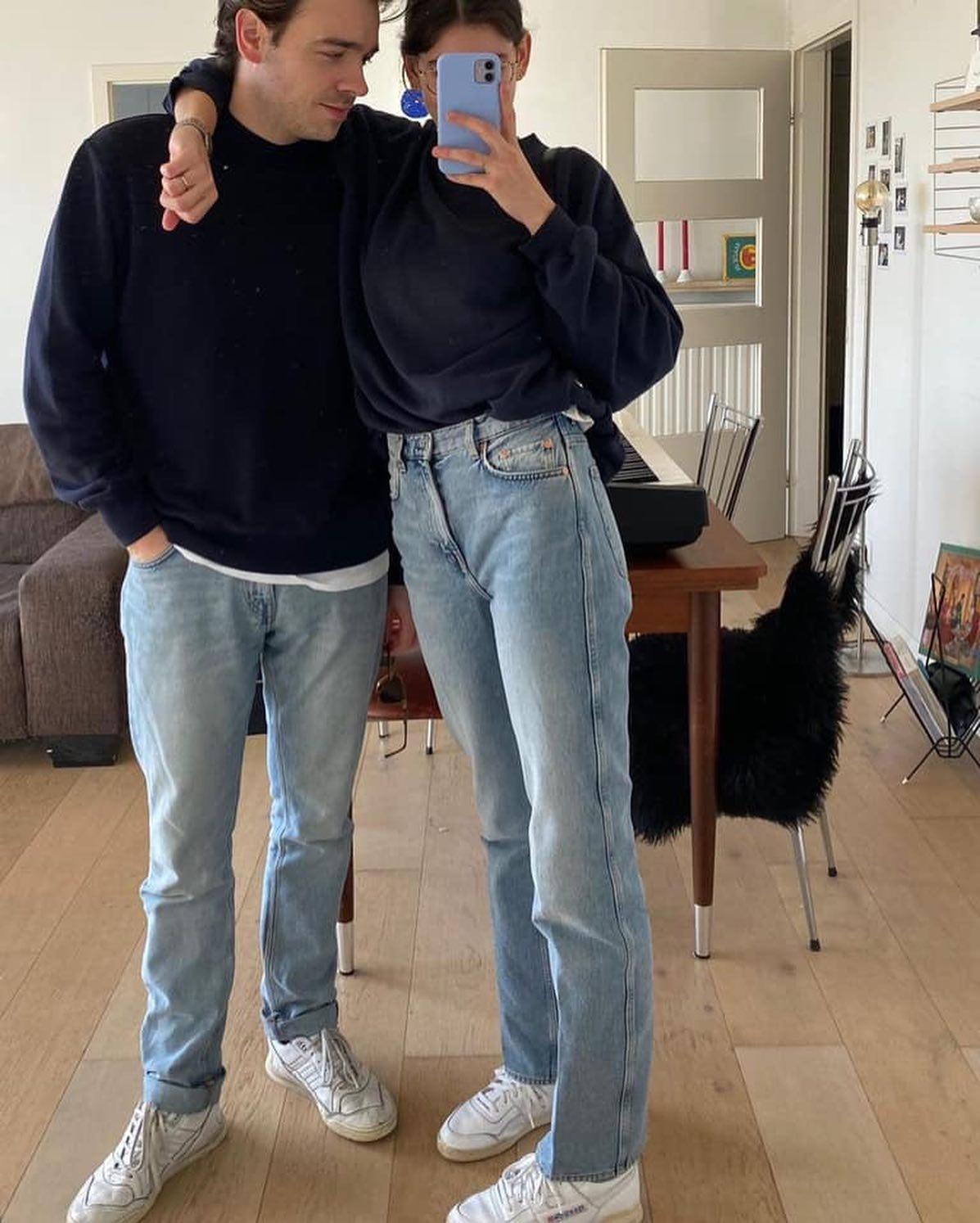 커플룩으로 맞춰입기👩🏻❤️👨🏻🖤 이미지6