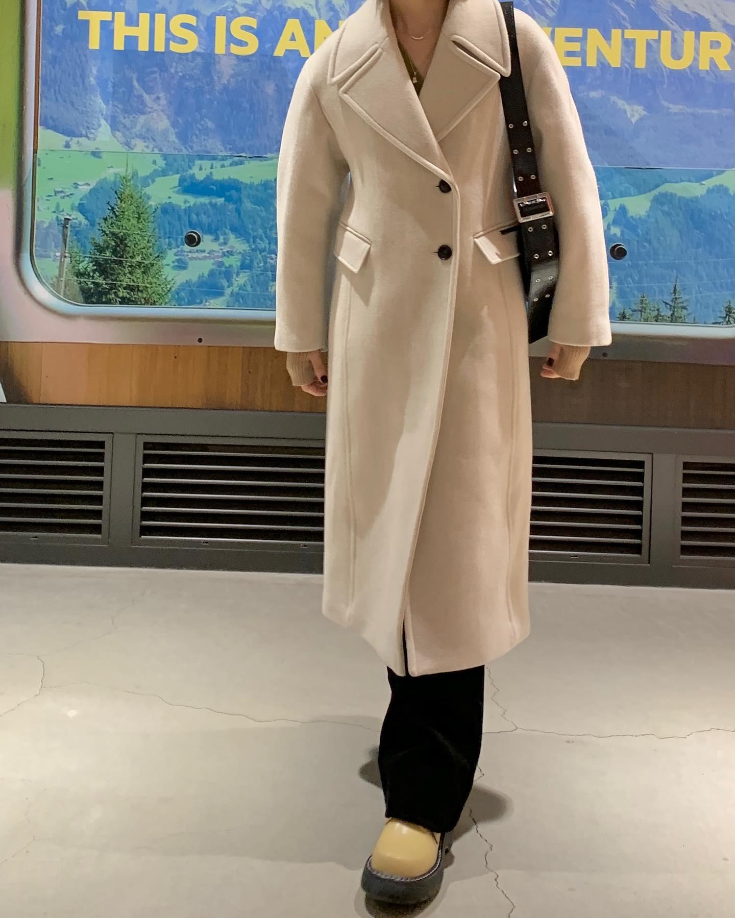 얼죽코 @모여🧥🤍아이보리 코트 이미지8