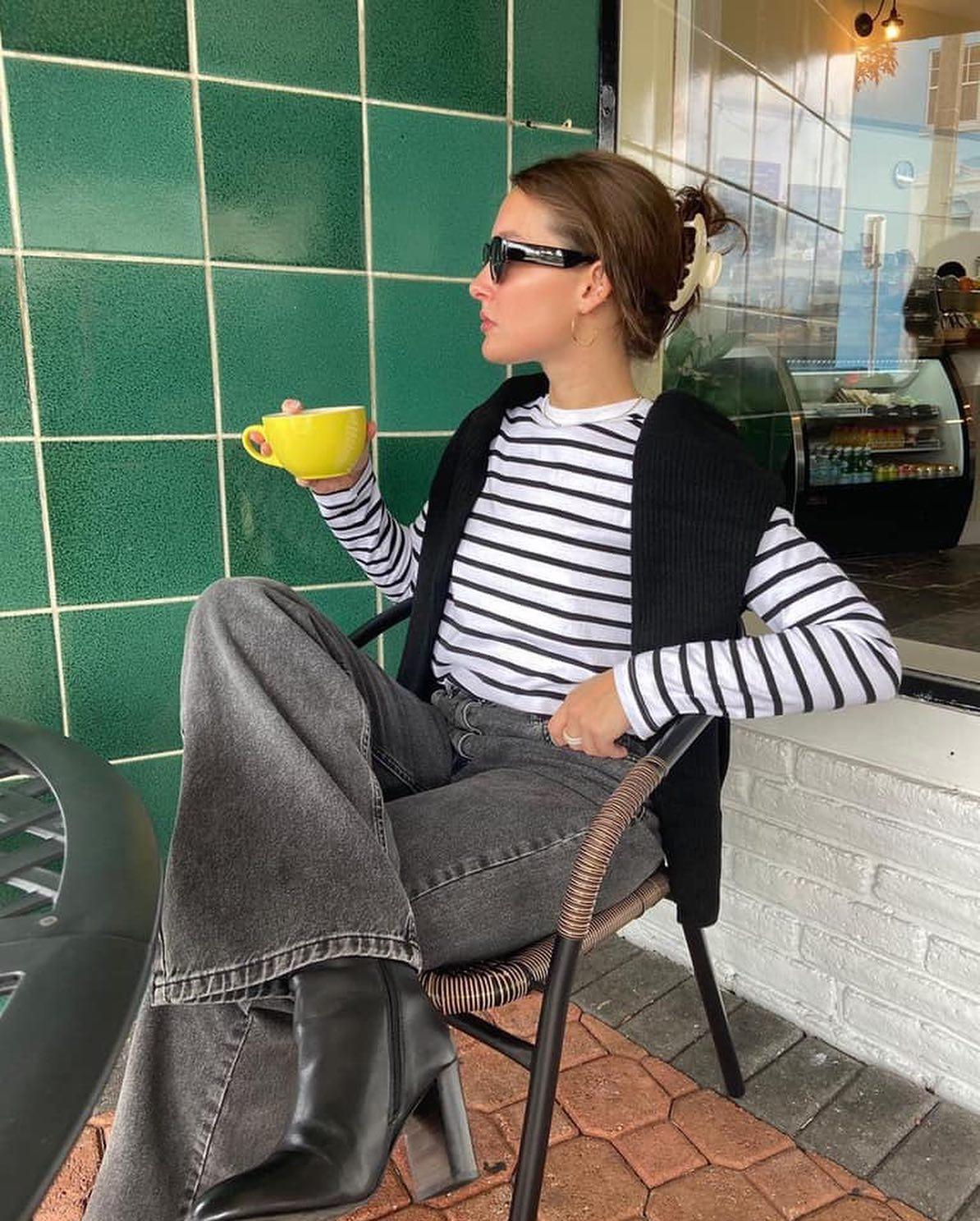 흑청은 무채색에 코디하기🖤 이미지3