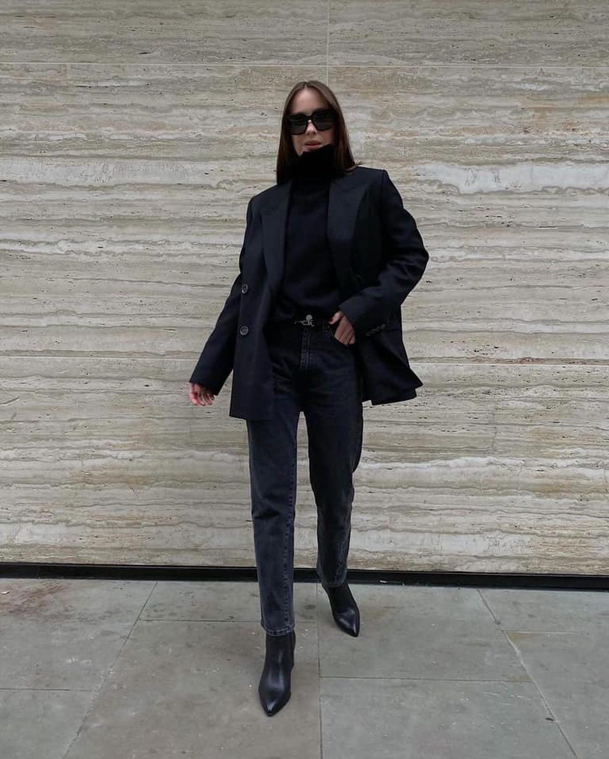 흑청은 무채색에 코디하기🖤 이미지7