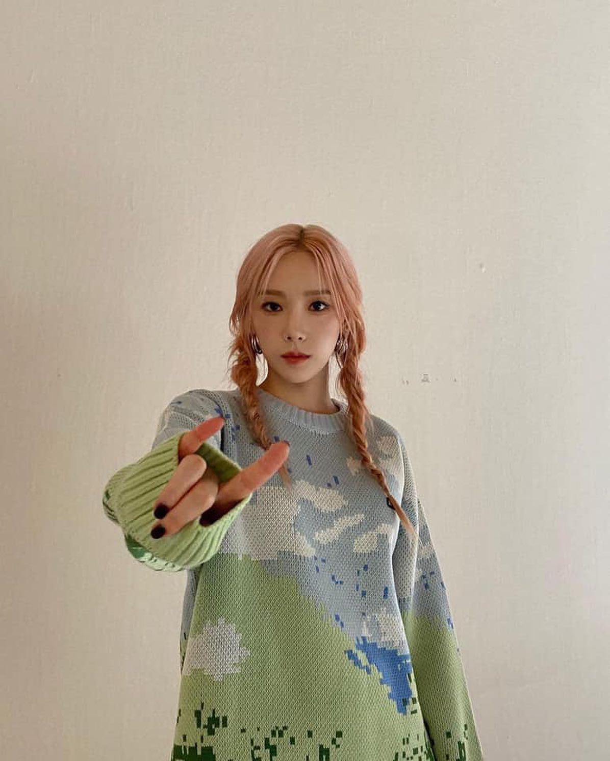 탈색 워너비 태연 🎀💛 이미지5