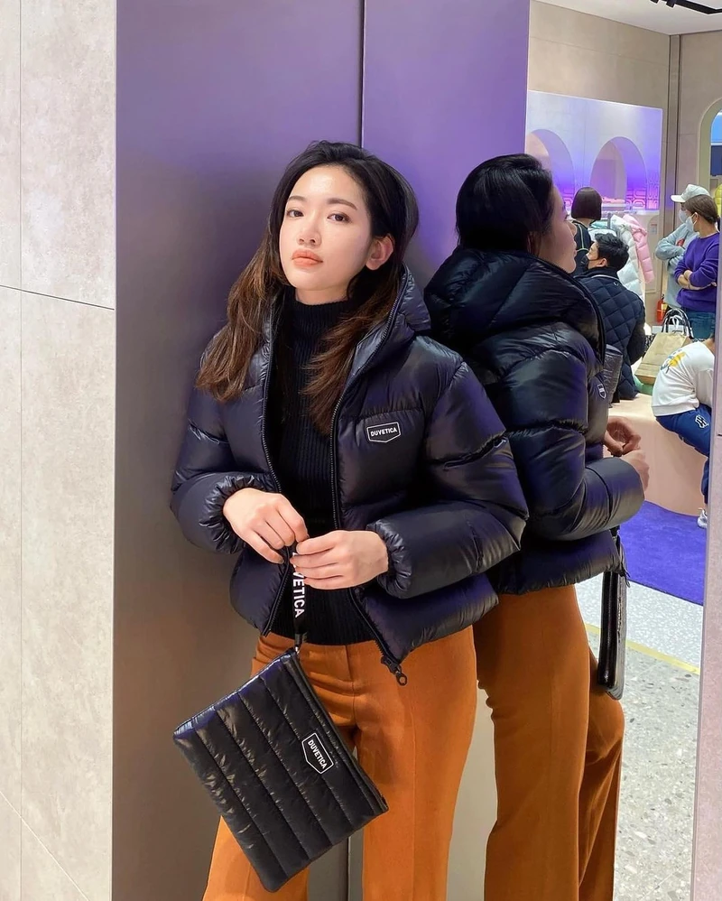 컬러 별 프리미엄 패딩🌈😎참고해 이미지2