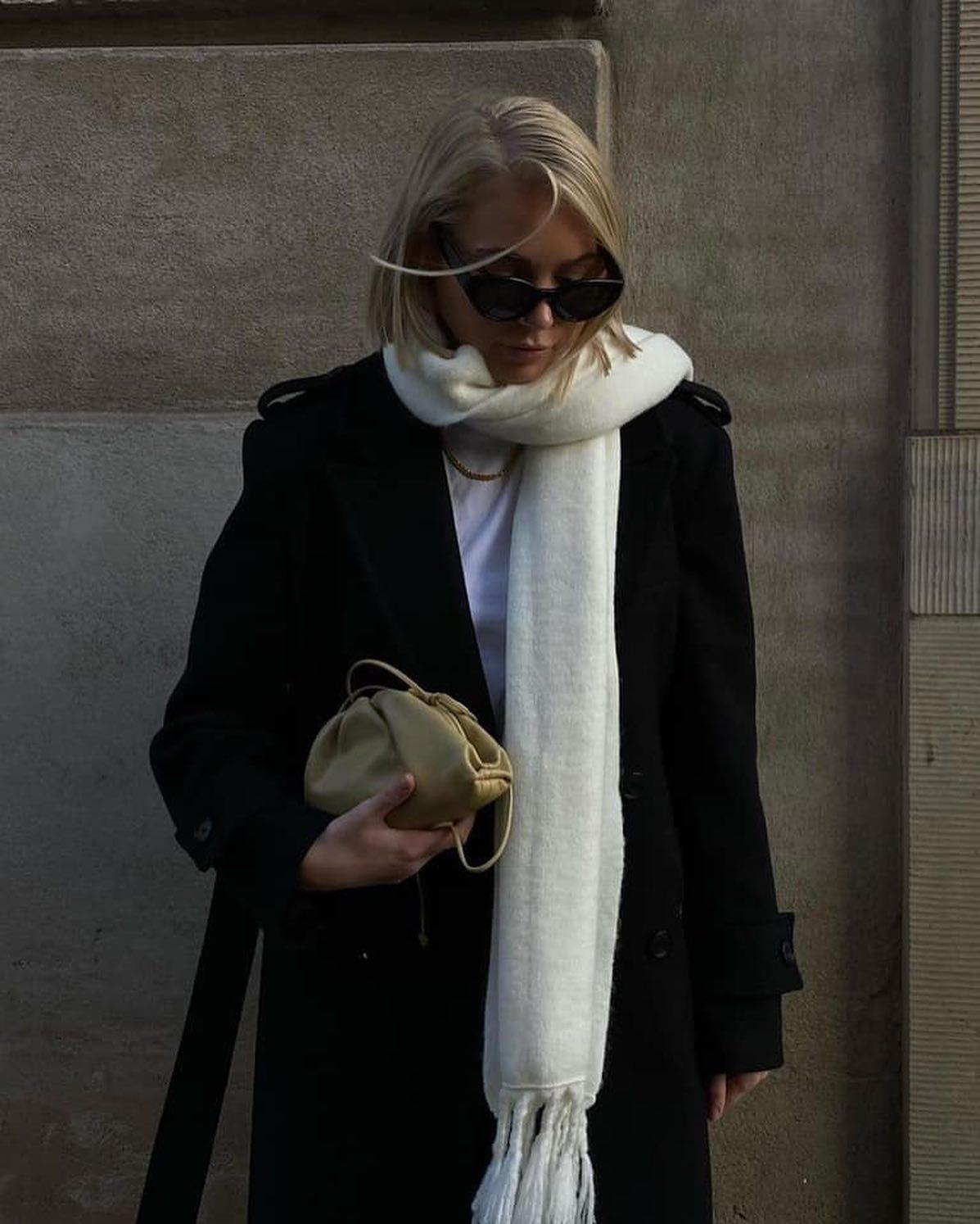 왕목도리 따뜻해🤍🧣 이미지3