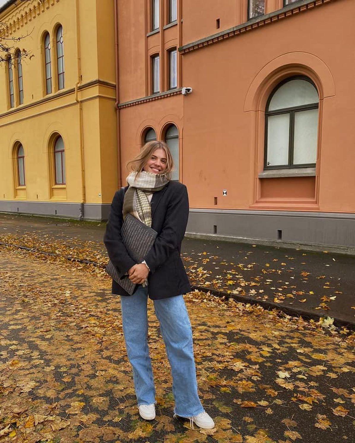 왕목도리 따뜻해🤍🧣 이미지7