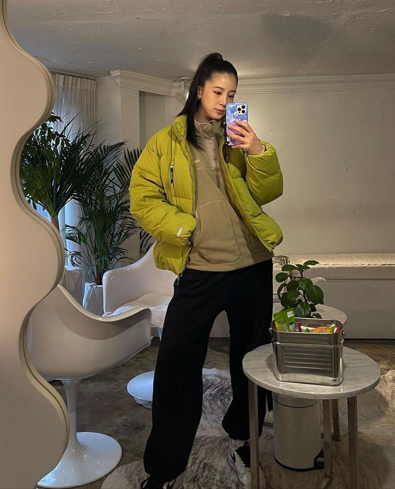 FC구척장신🖤💚꾸안꾸 @패딩룩 이미지10