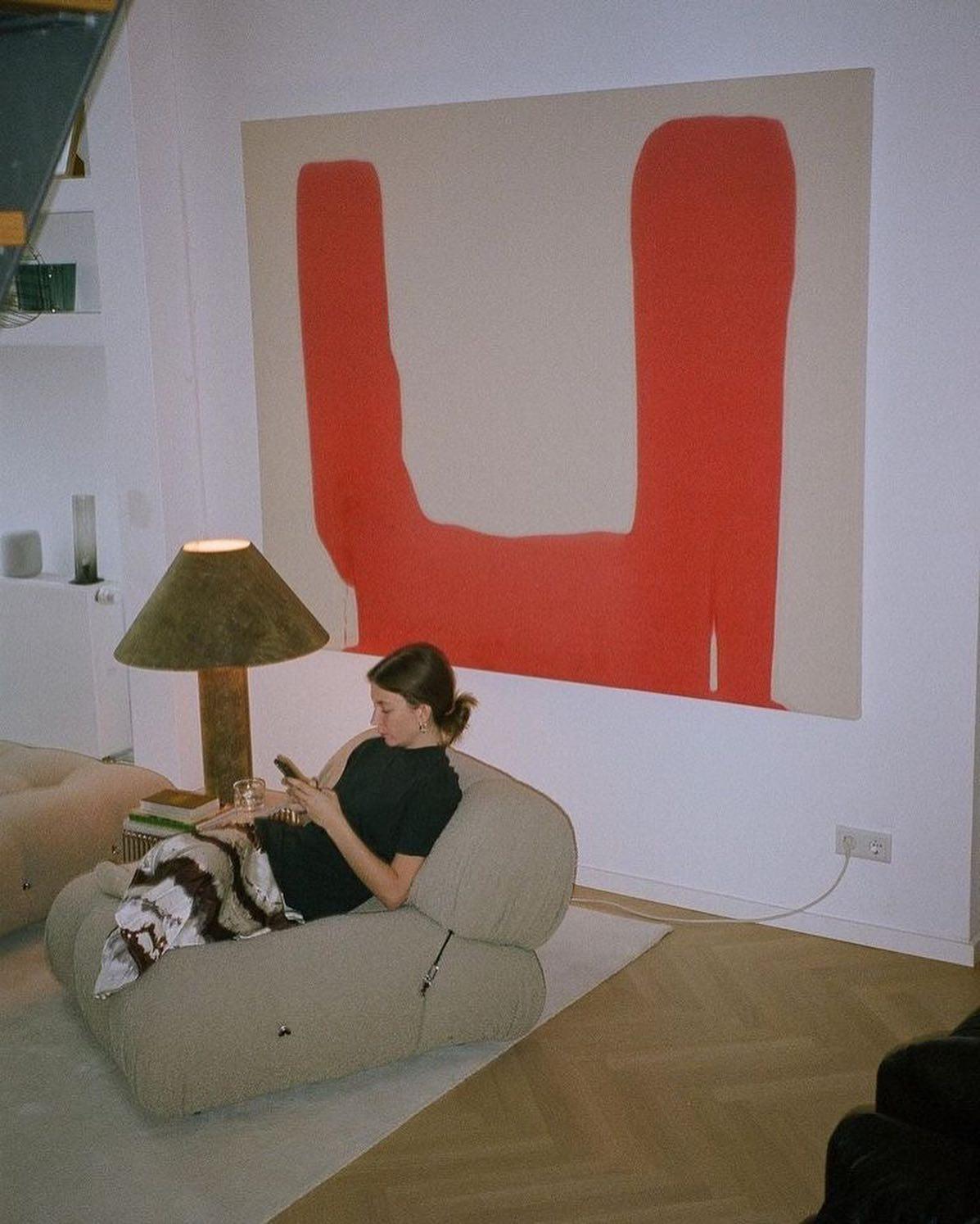 포근한 소파 인테리어🤍❤️ 이미지