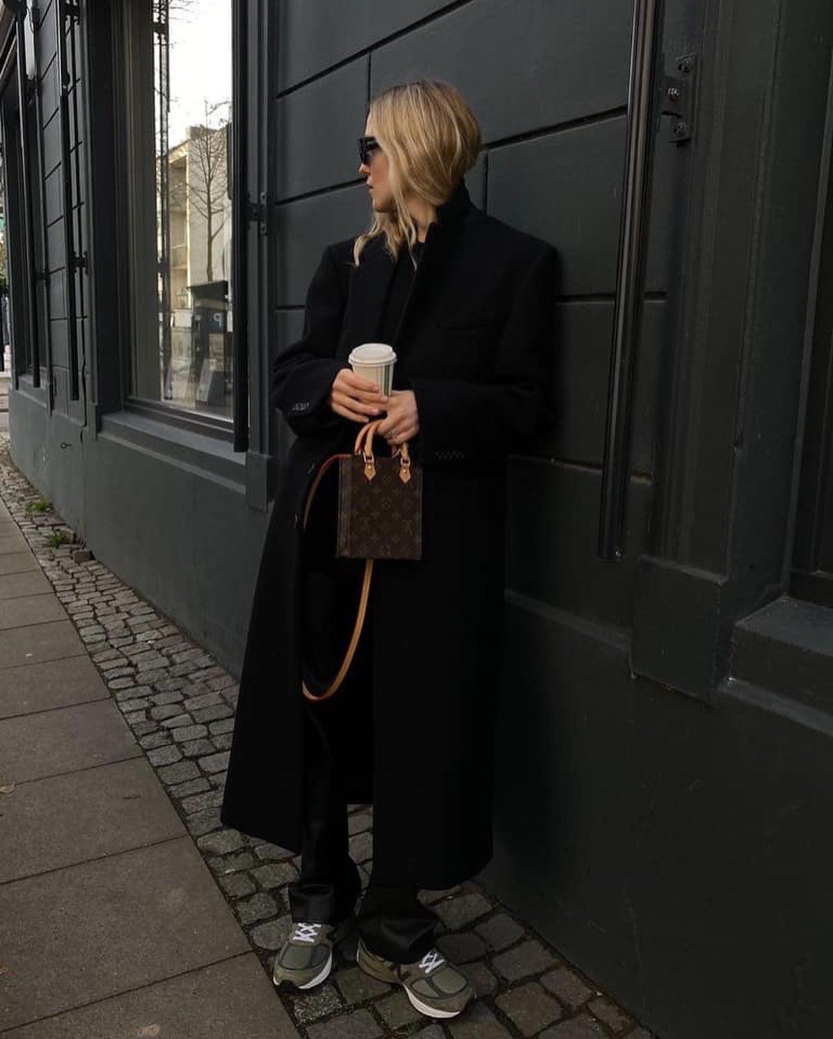 멋진 블랙 롱코트@요렇게🖤 이미지2