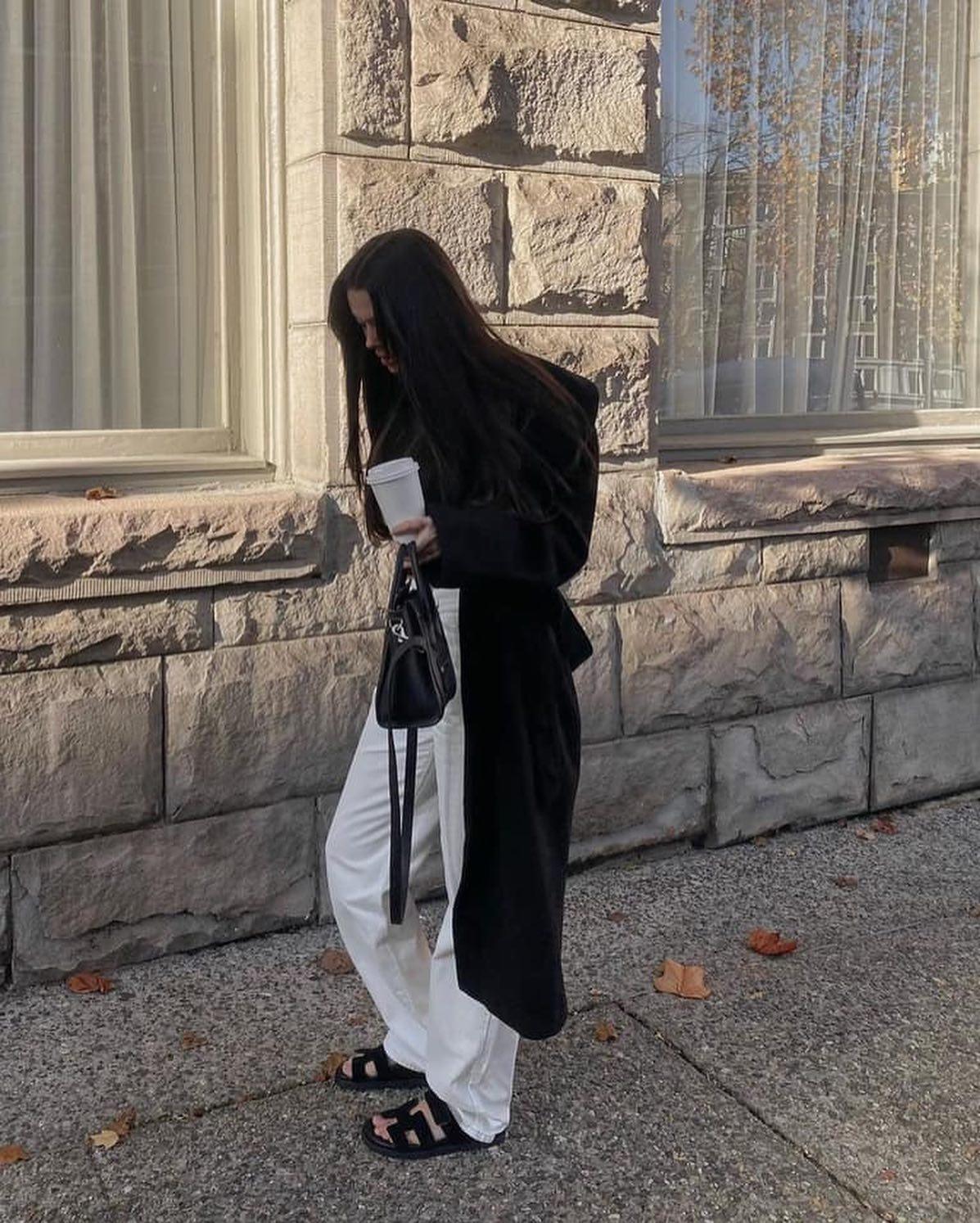 멋진 블랙 롱코트@요렇게🖤 이미지3