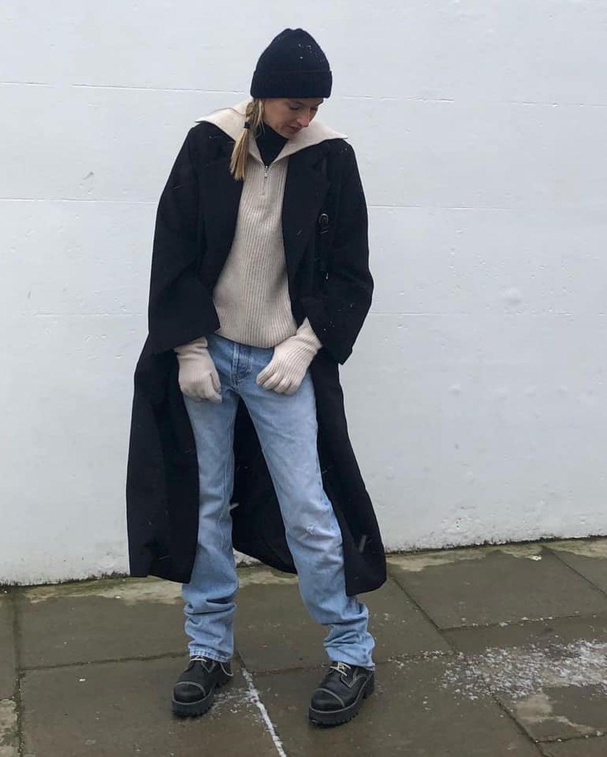 멋진 블랙 롱코트@요렇게🖤 이미지6