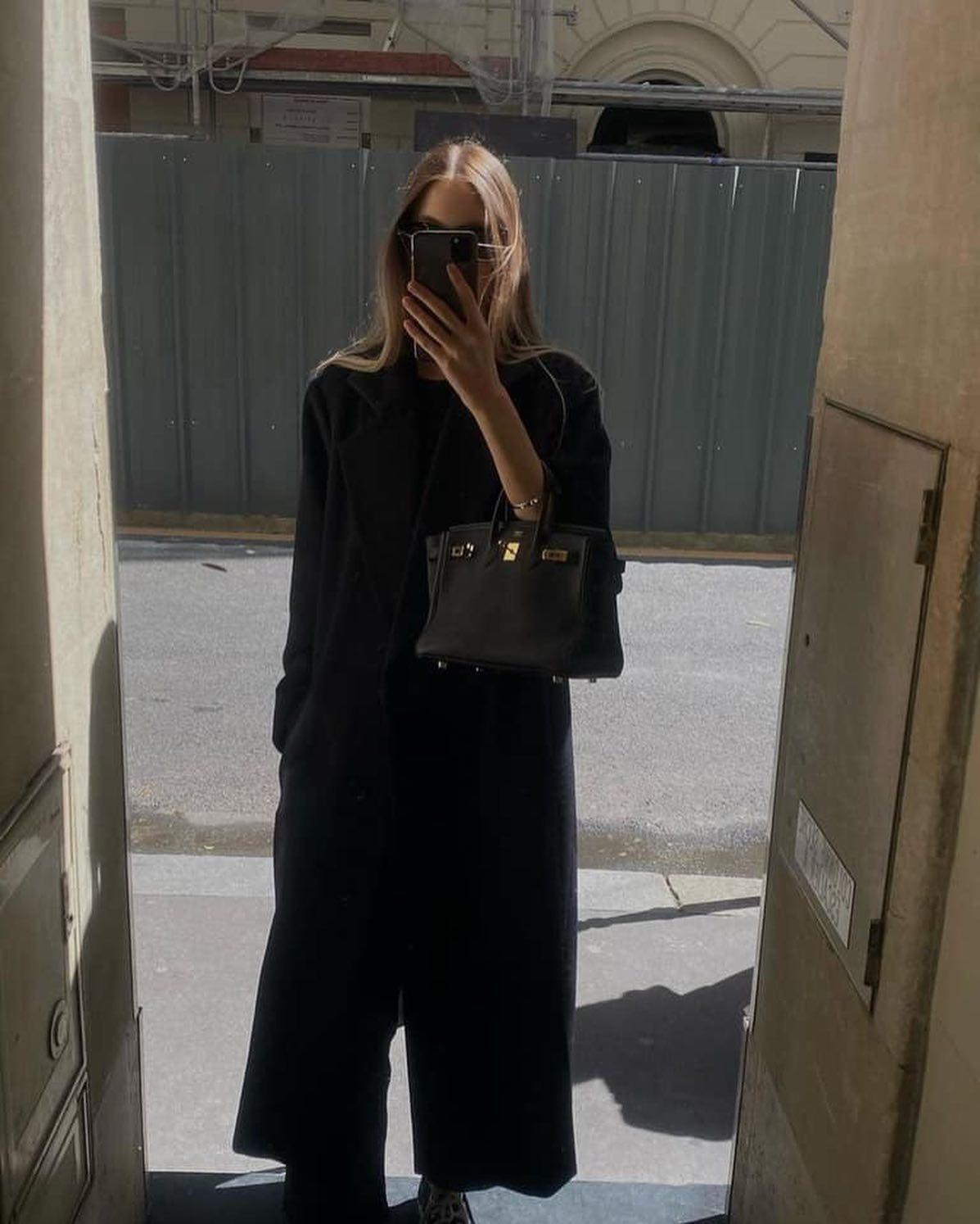 멋진 블랙 롱코트@요렇게🖤 이미지7