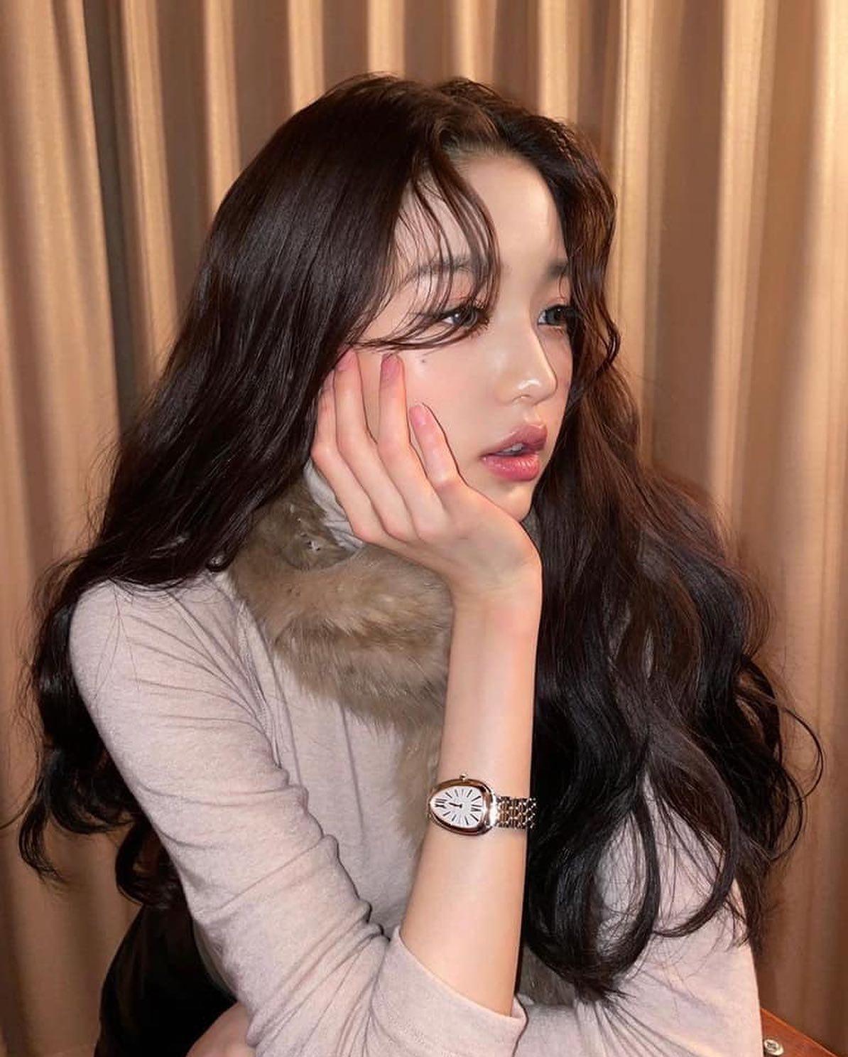 이미 완성형 미모@장원영💖🖤 이미지