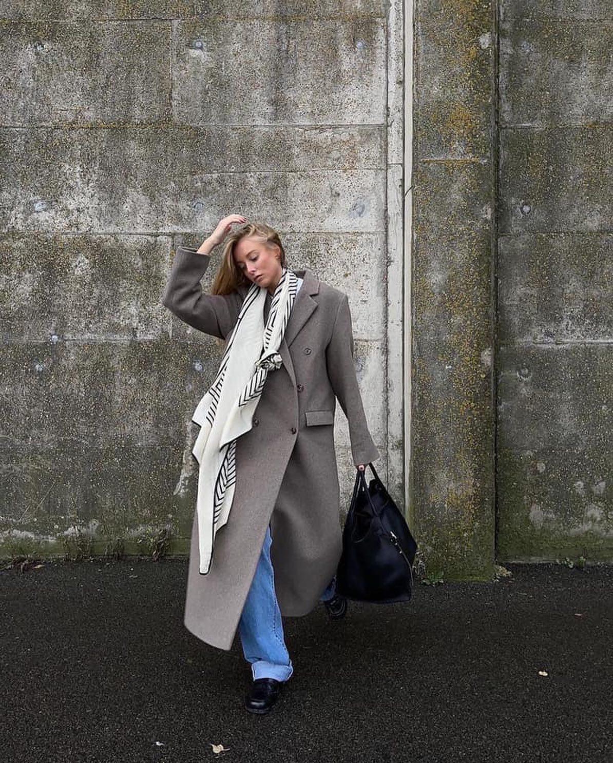 오버사이즈 코트🖤 분위기😎 이미지4