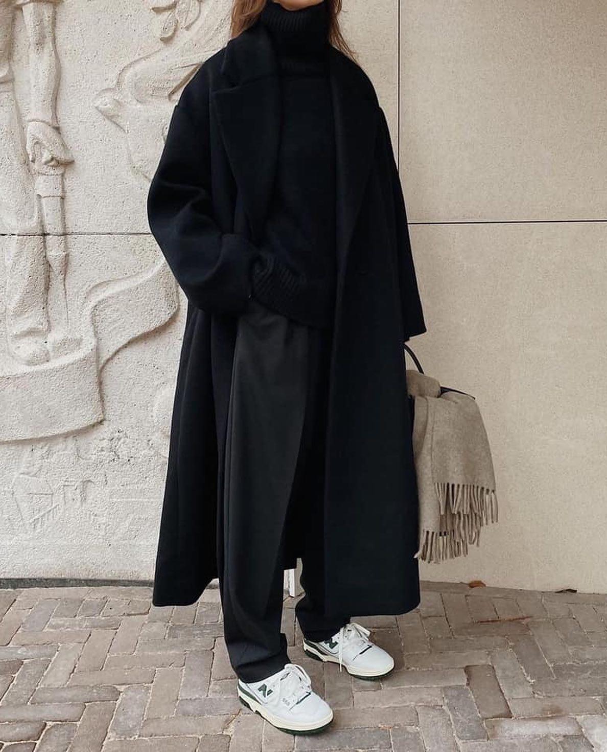 오버사이즈 코트🖤 분위기😎 이미지6