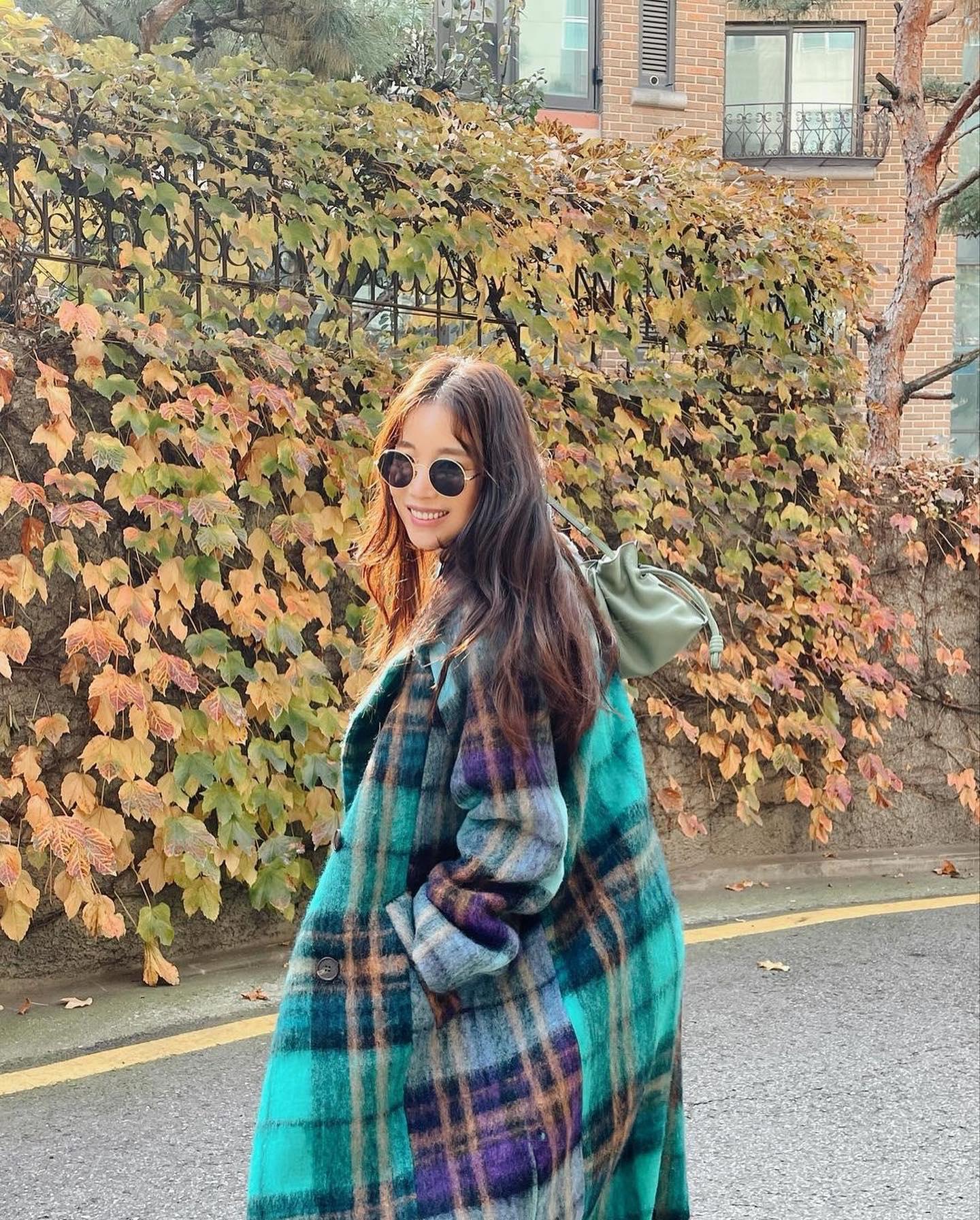 요즘 잇템💜💚베네통 체크 컬렉션 이미지4