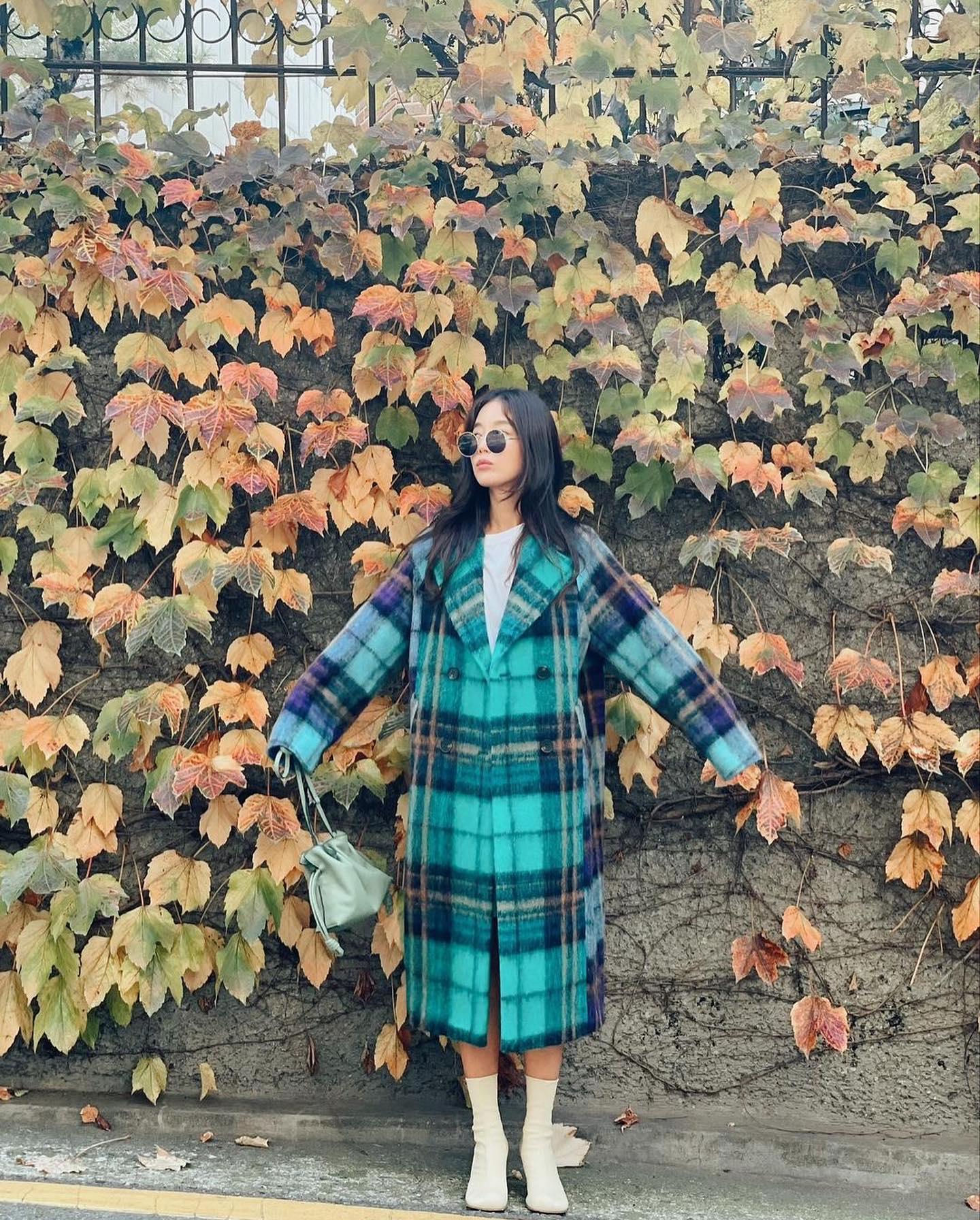 요즘 잇템💜💚베네통 체크 컬렉션 이미지5