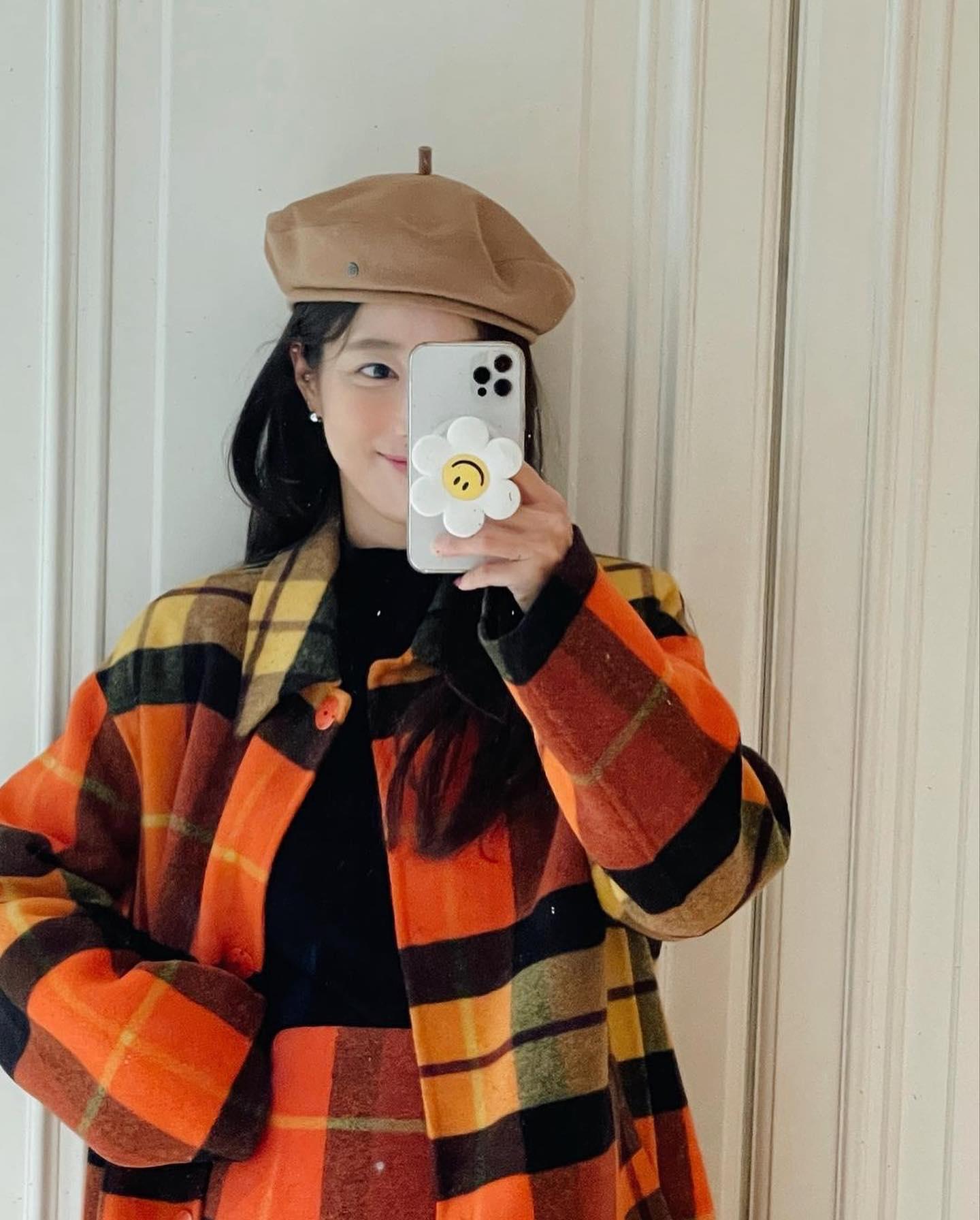 요즘 잇템💜💚베네통 체크 컬렉션 이미지7