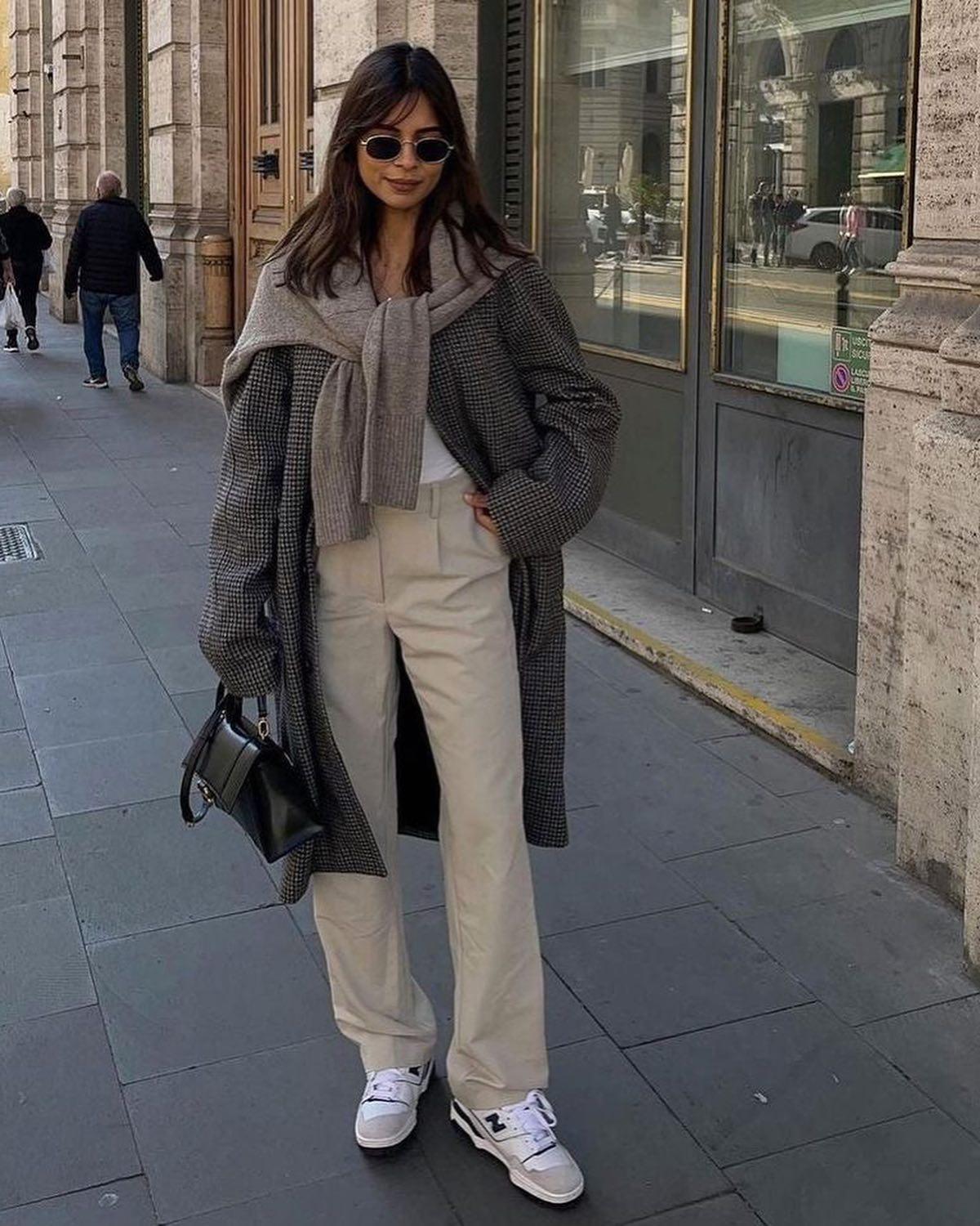 코트 위에 니트얹기🧥♨️ 이미지