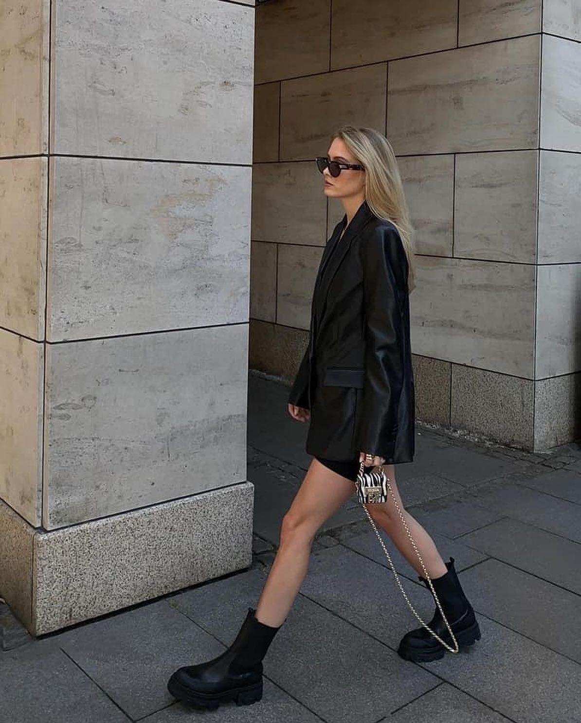 레더자켓 취향대로 입기🖤❤️ 이미지3