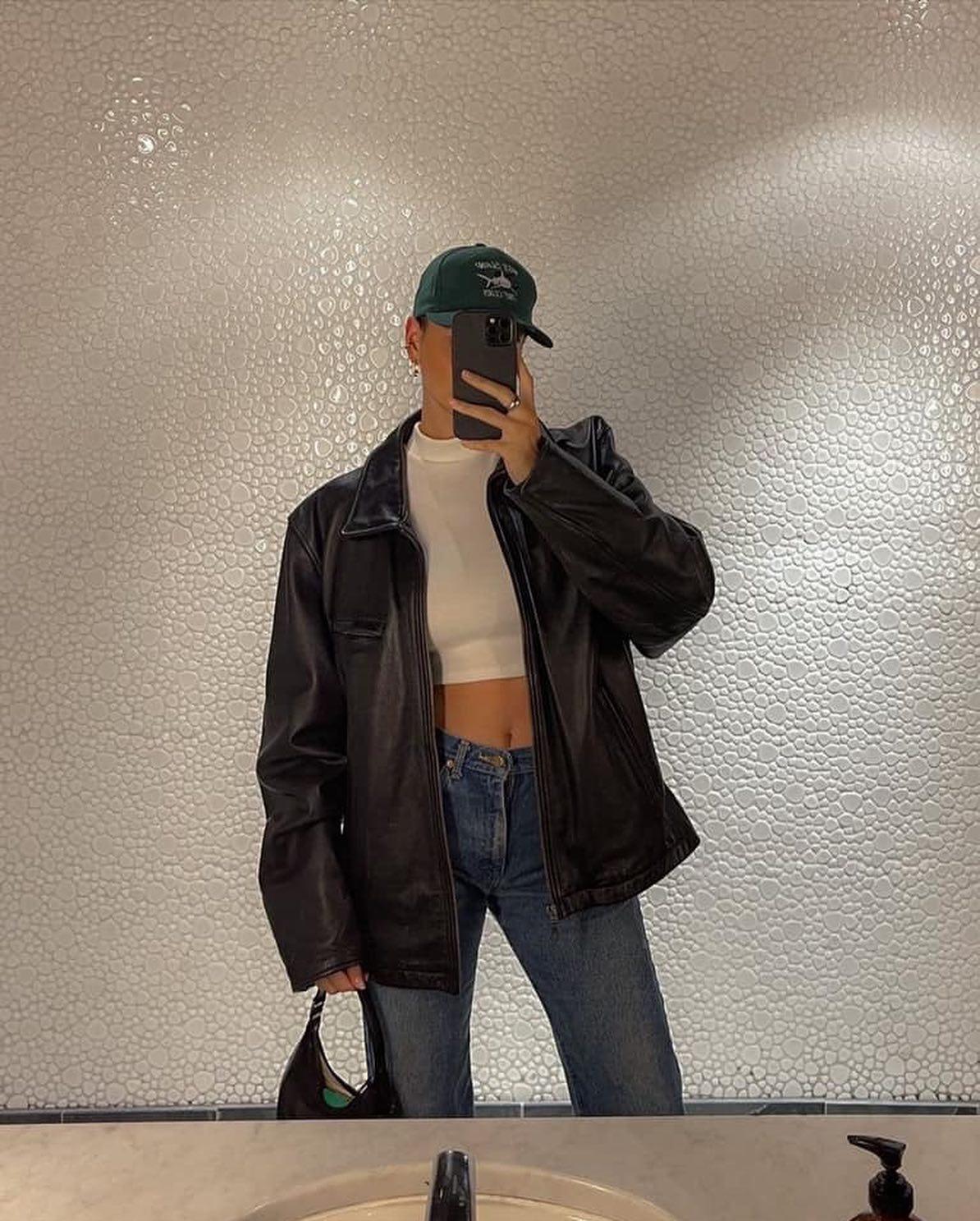 레더자켓 취향대로 입기🖤❤️ 이미지5