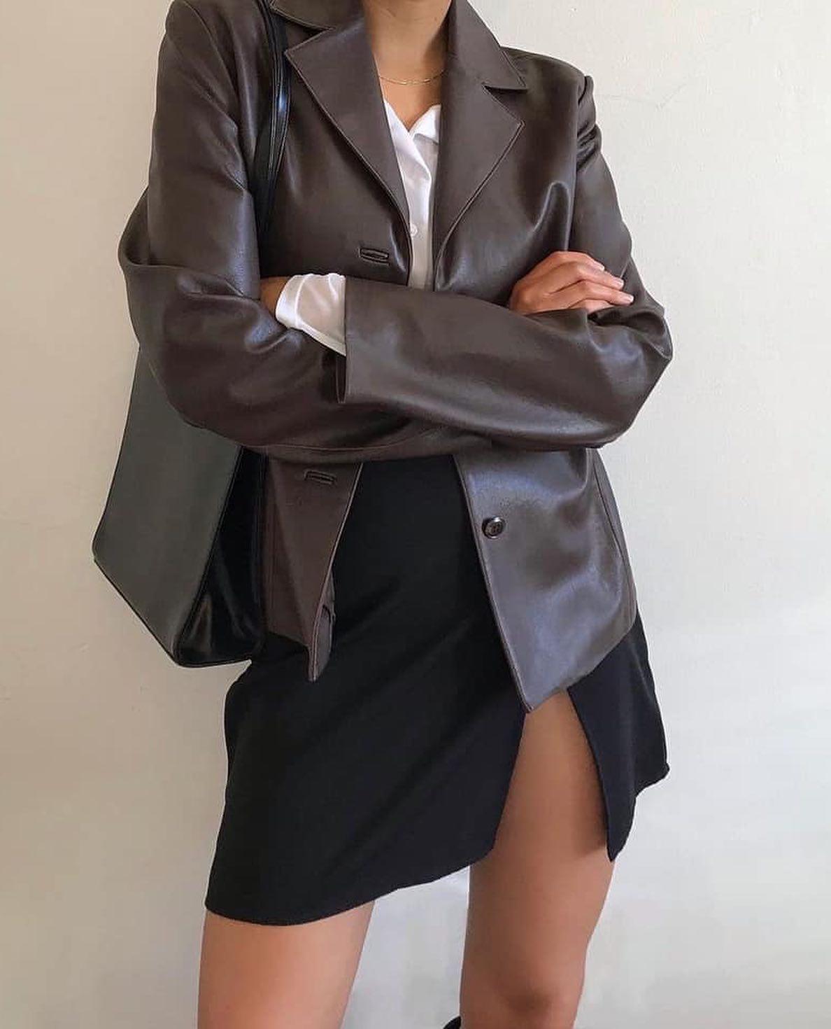 레더자켓 취향대로 입기🖤❤️ 이미지6