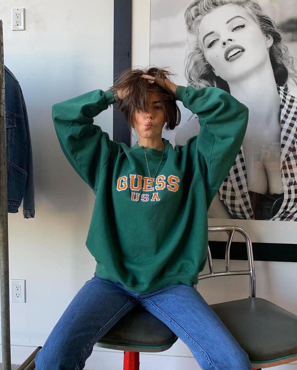 편한게 좋은 사람🙌🏻💙@맨투맨 이미지3