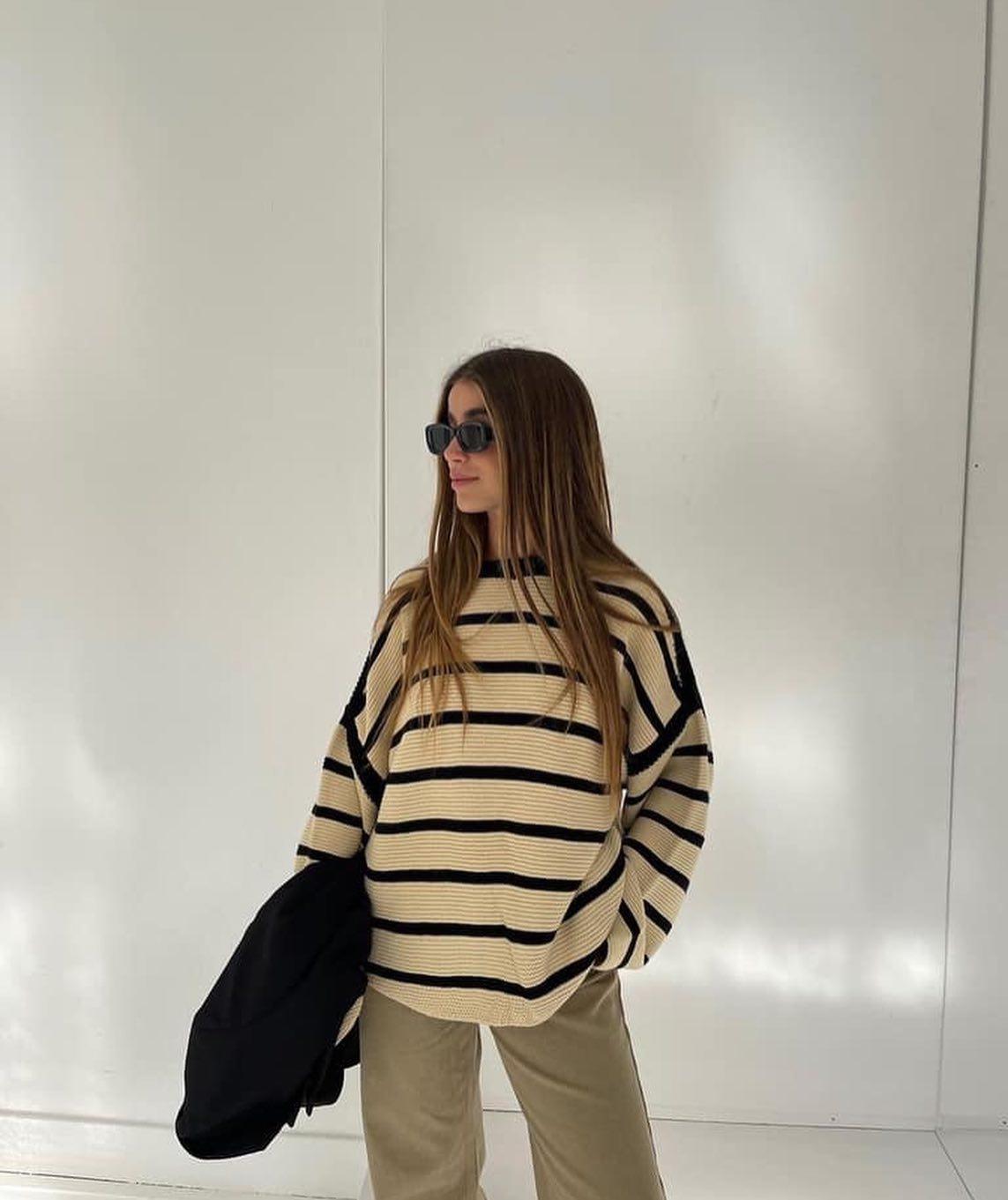 같이 스트라이프 입어요🖤🤍 이미지7