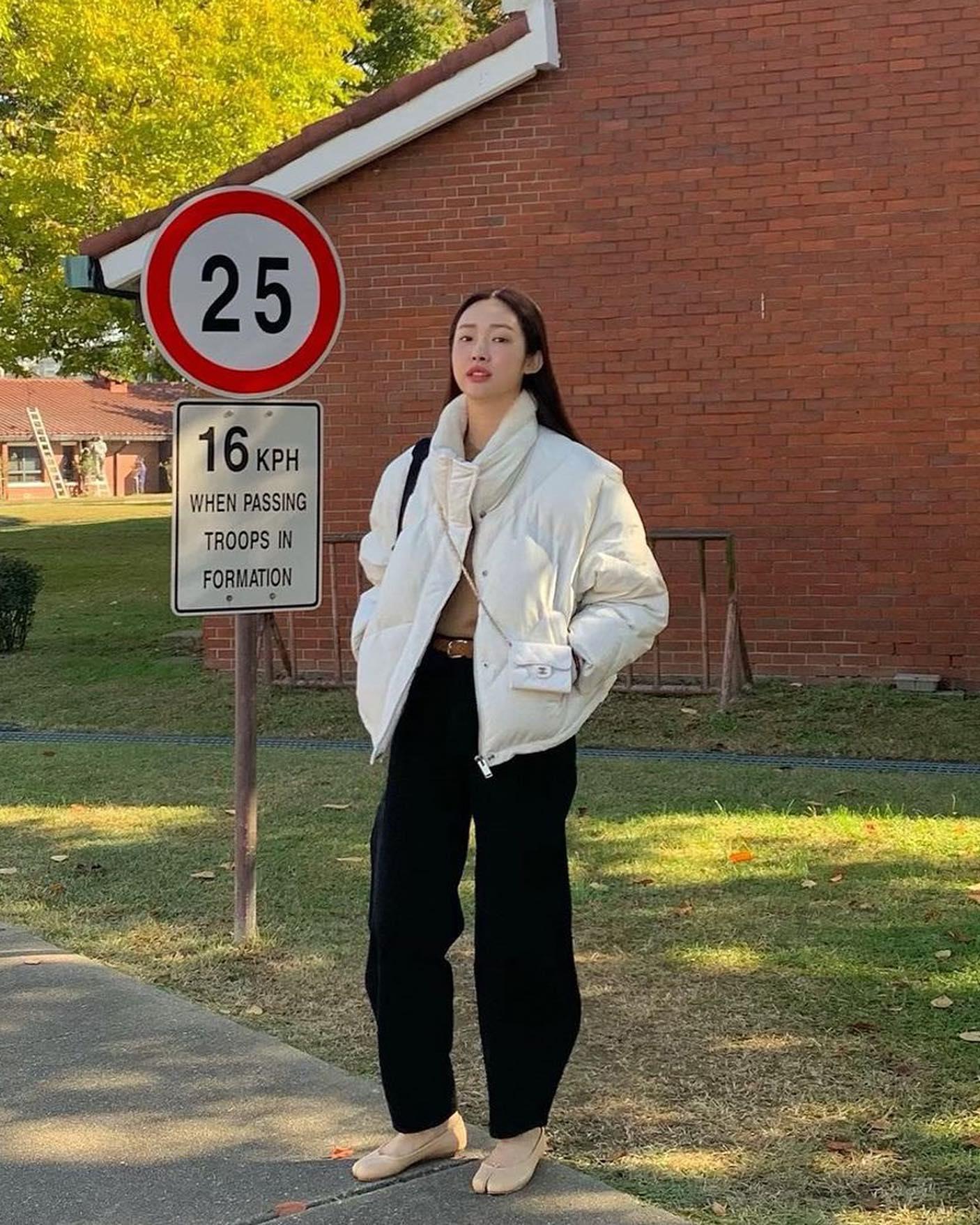 차정원 숏패딩 코디🤍💙@준비해 이미지2