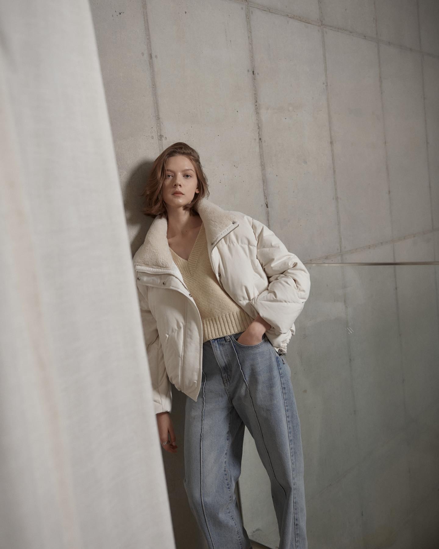 차정원 숏패딩 코디🤍💙@준비해 이미지5