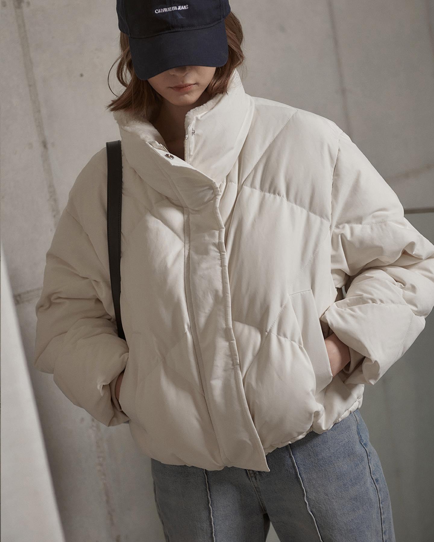 차정원 숏패딩 코디🤍💙@준비해 이미지8