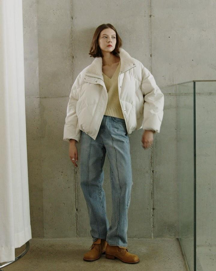 차정원 숏패딩 코디🤍💙@준비해 이미지9