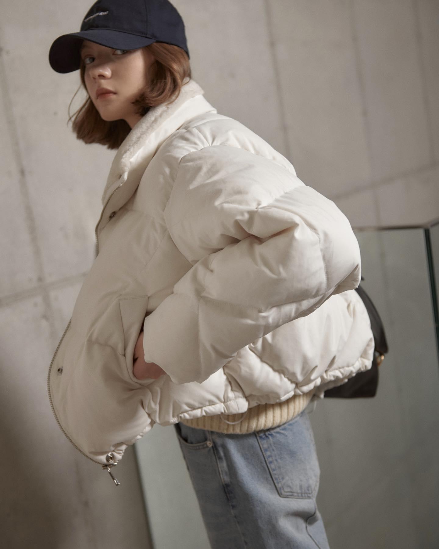 차정원 숏패딩 코디🤍💙@준비해 이미지10