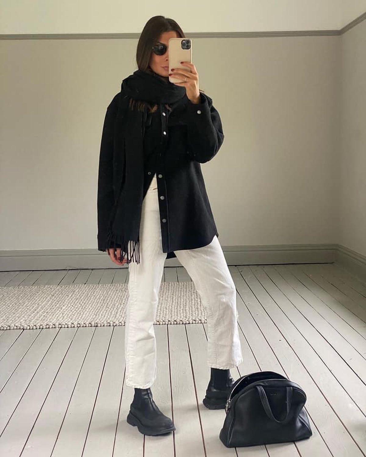 깔끔한 블랙화이트룩🤍🖤 이미지4