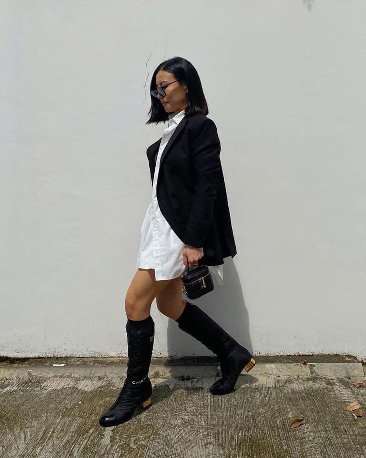 깔끔한 블랙화이트룩🤍🖤 이미지5