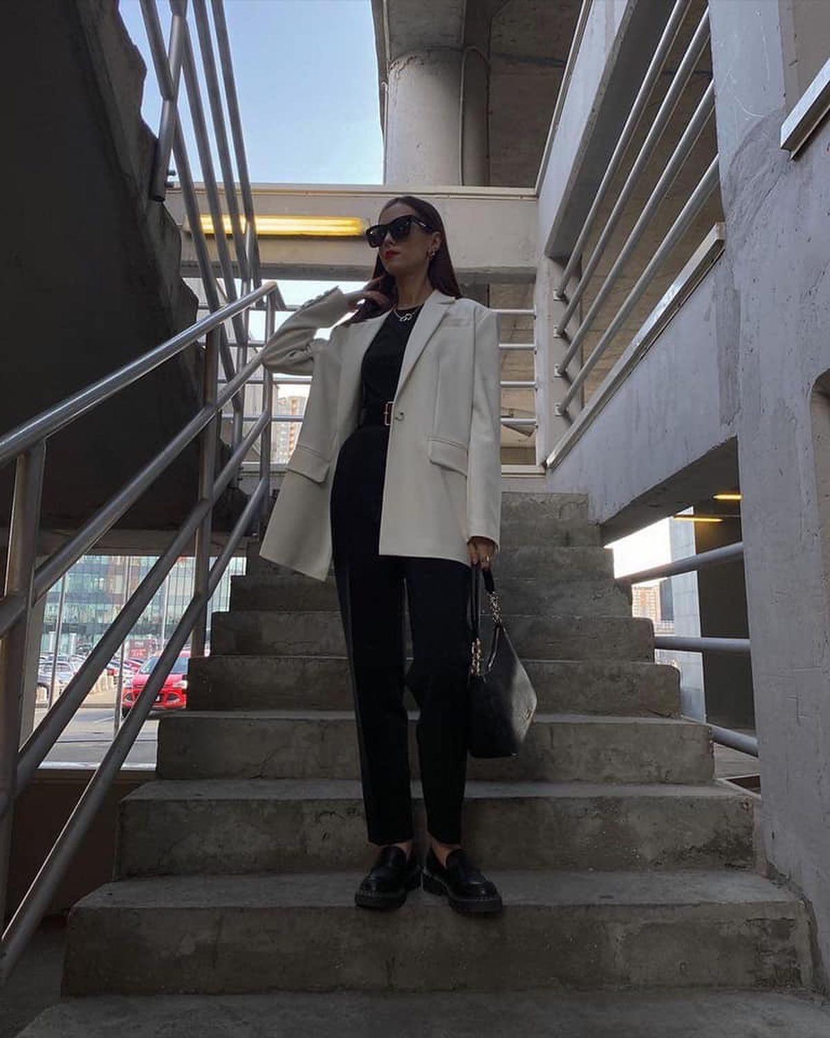 깔끔한 블랙화이트룩🤍🖤 이미지7