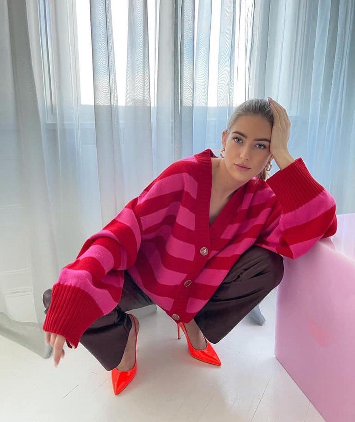 오버핏 가디건💖😝 이미지3