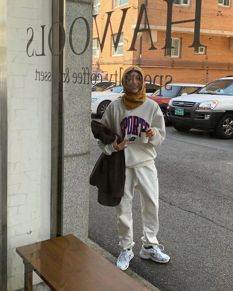 뉴발 아메리칸 무드🇺🇸💙셋업코디 이미지8