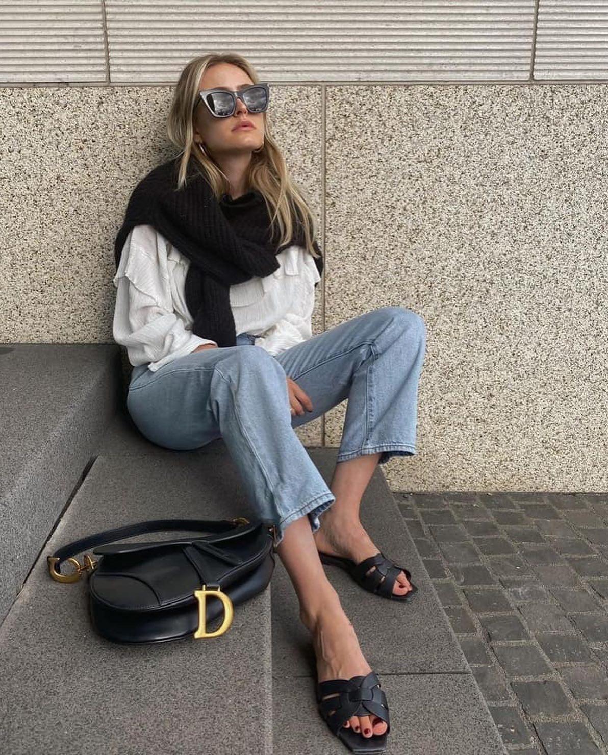 셔츠에 데님@이쁘다💙🤍 이미지4