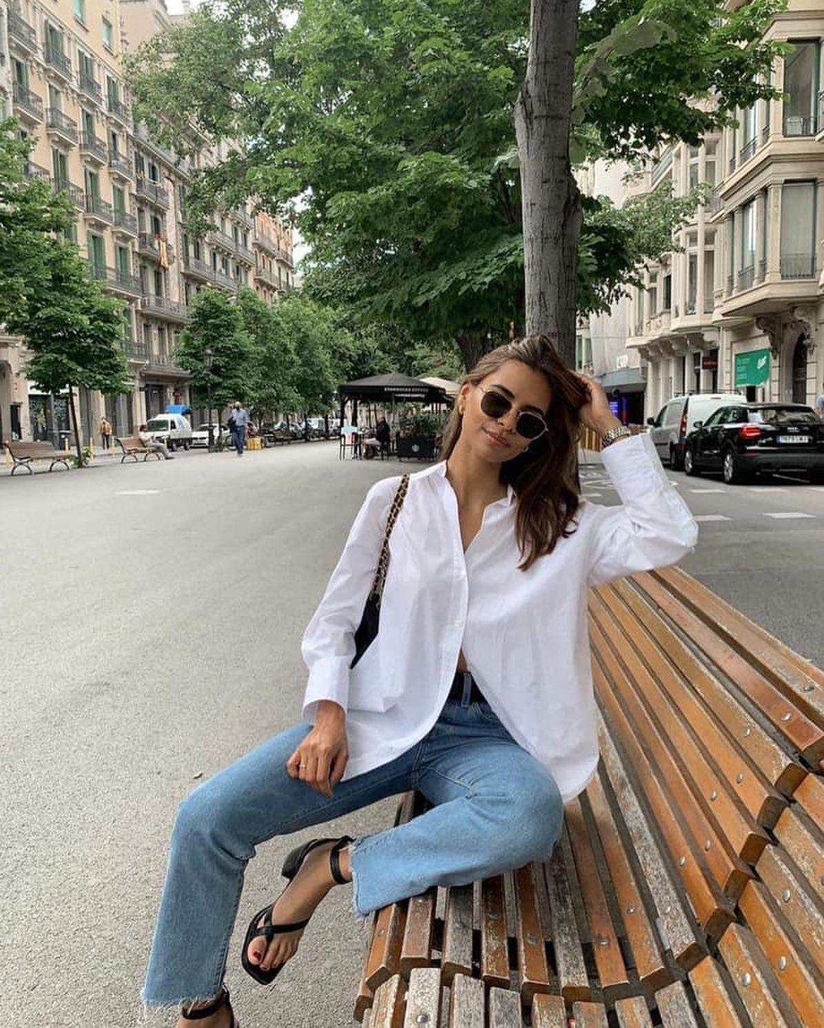 셔츠에 데님@이쁘다💙🤍 이미지7