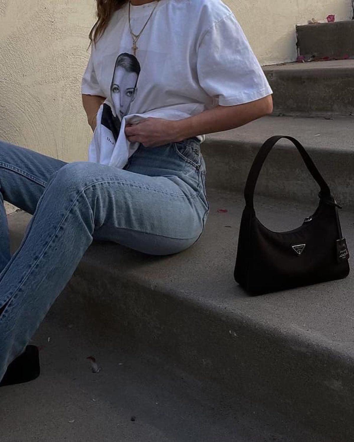 심플해서 이쁜 @프라다 호보백🖤 이미지3