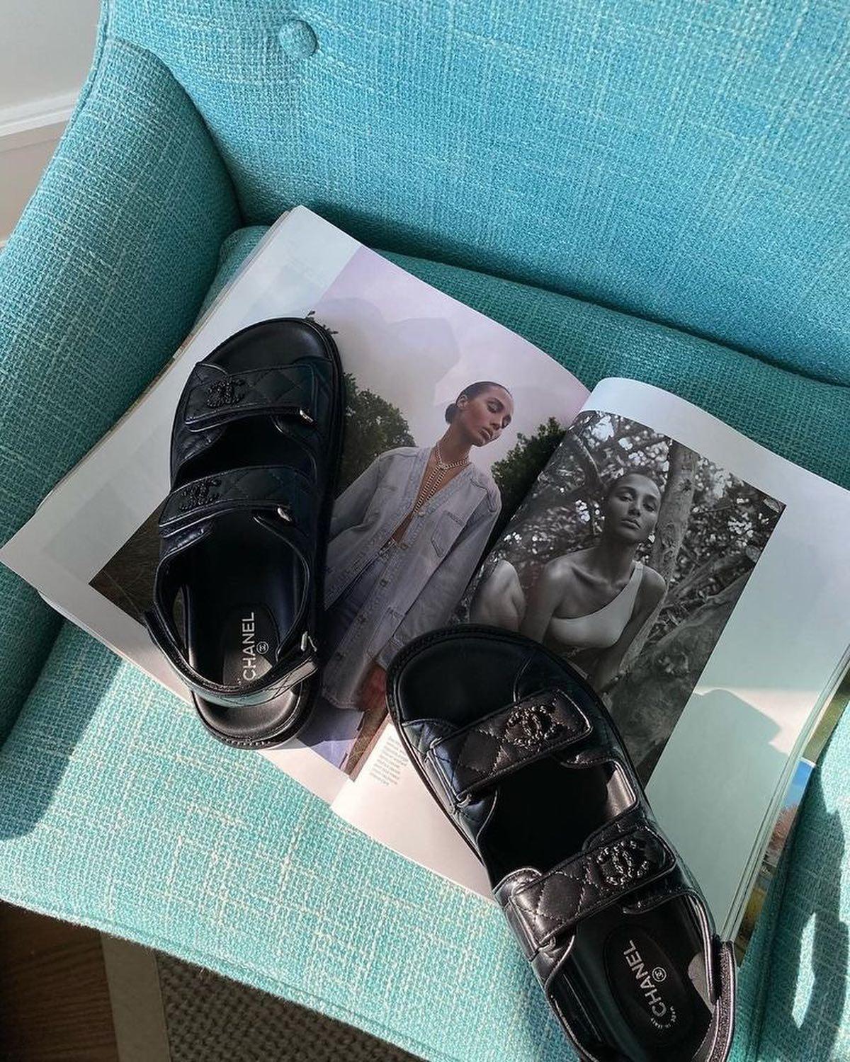 그저 영롱한 샤넬 샌들✨🖤 이미지8