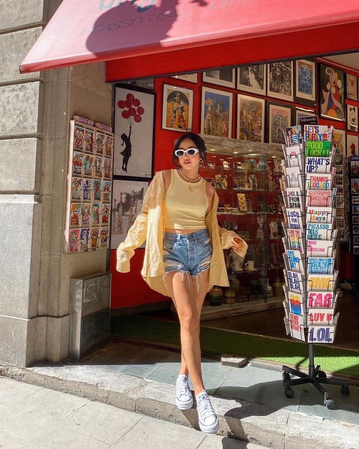 짧청에 운동화👟💙이거지😘 이미지5